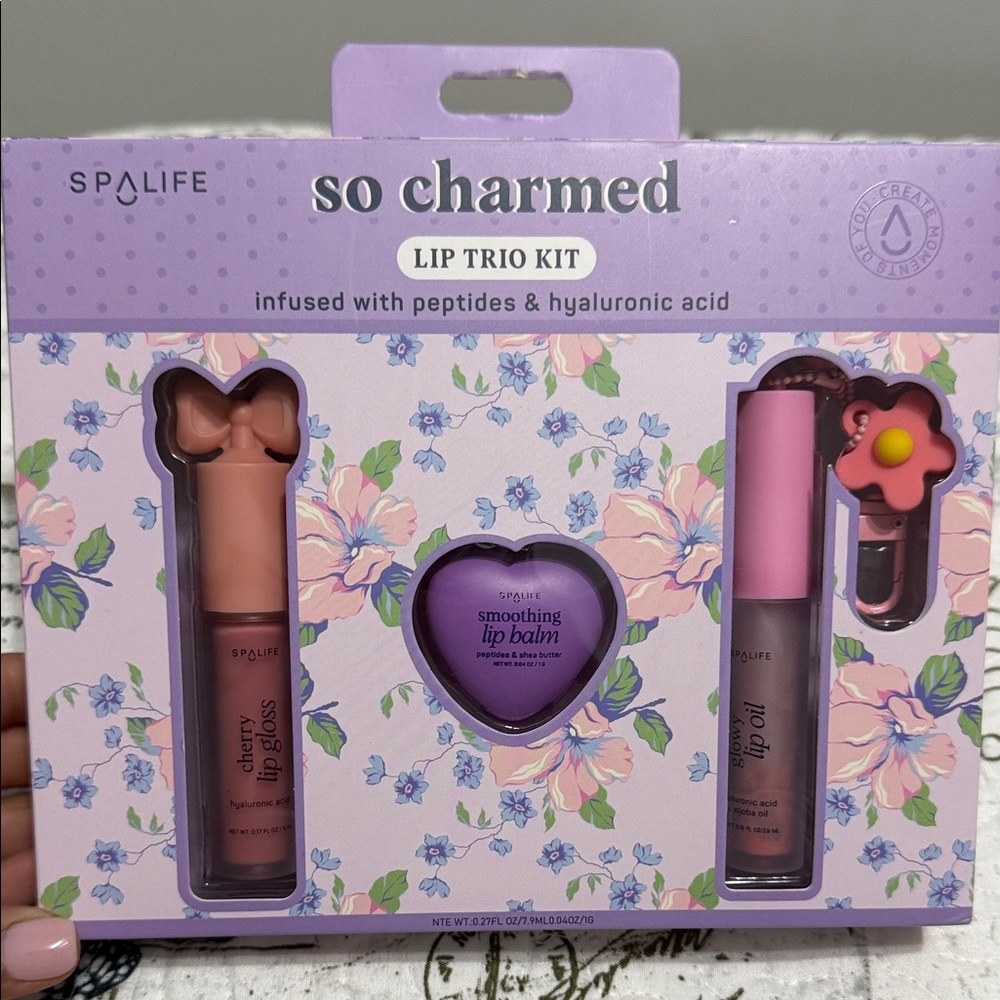 Alife So Charmed Lip Trio Kit - Cherry, Lavender, Pink